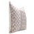 Farmhouse Fabdivine Decorative Block Print Cushion Cover 24x24 Inch- Floral Buta For Sale - Image 3 of 5