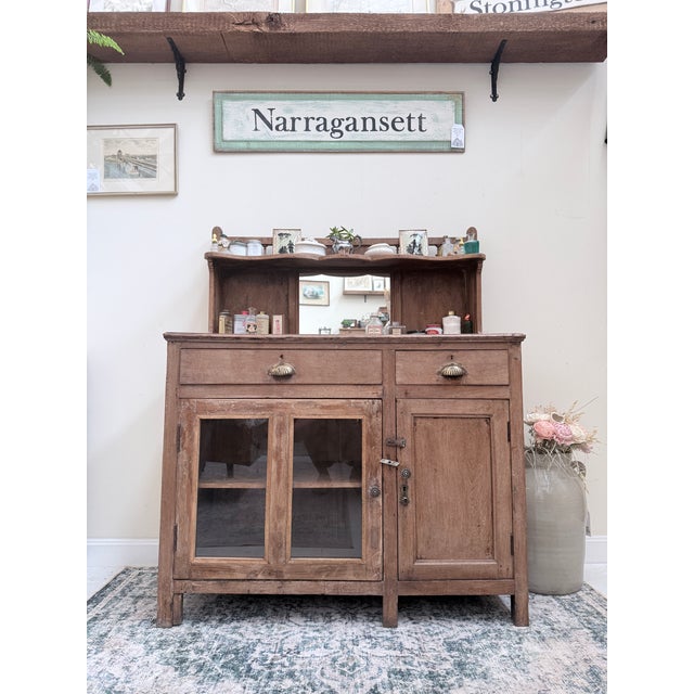 Cinnamon Antique European Petite Dresser For Sale - Image 8 of 10