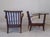 1950s Uluv Oak Armchairs, Czech Mid-Century 1950s from Uluv Krásná Jizba, Set of 2 For Sale - Image 5 of 14