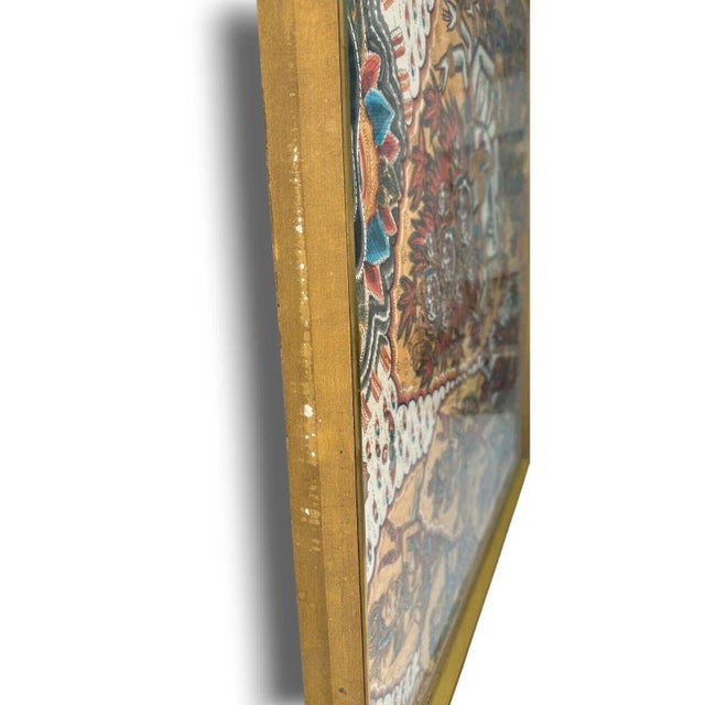 Balinese Kamasan Painting, "Burning of the God of Love, Samaradahan", C. 1940 For Sale - Image 11 of 13