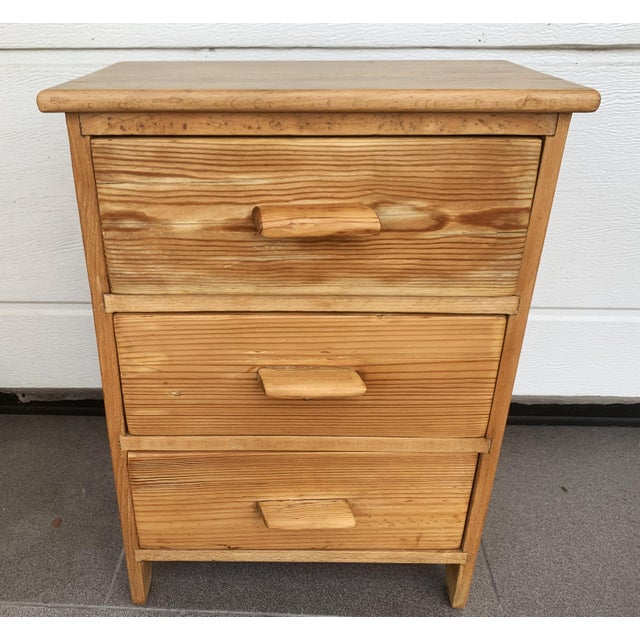 Small 3-Drawer Cabinet, 1950s For Sale - Image 13 of 18