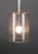 Contemporary Nickel Plated Brass and Clear Bubbled Artisan Glass Pendant Light by ZAVADKSI, 2023 For Sale - Image 3 of 4