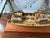 Alan Burghart Scale Model of HMS Rose 1757 Wooden Ship Display Case Handmade For Sale - Image 15 of 17