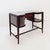 Black Art Deco Console Table with Curved Display Cases For Sale - Image 8 of 15