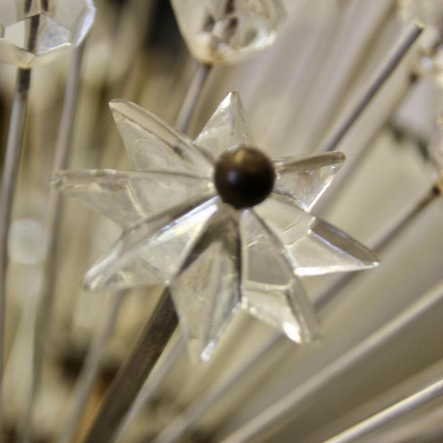 Metal Bicolor Snowball Ceiling Lamp by Emil Stejnar for Rupert Nikoll, 1950s For Sale - Image 7 of 18