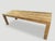 Contemporary Andrianna Shamaris Modern Teak Wood Dining Table For Sale - Image 3 of 6