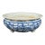 Chinese Art Poprcelain Blue and White Incense Burner Clouds and Birds Design For Sale