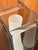 Italian Modernist Architectural Glass Bud Vase For Sale In Saint Louis - Image 6 of 14