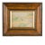 Mid 20th Century "Country Cottage" Impressionist Style Landscape Oil Painting, Framed For Sale