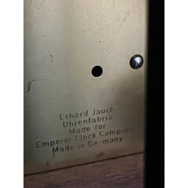 Wood Vintage Emperor Grandfather Clock For Sale - Image 7 of 7