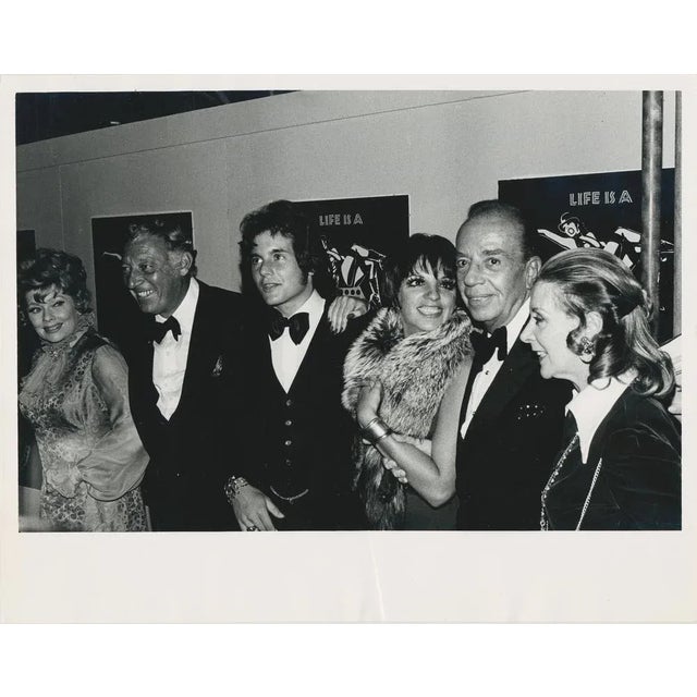 Modern Liza Minnelli with Family and Friends at a Premiere, 1966, Photograph For Sale - Image 3 of 3