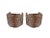 Wood Hexagonal Barrel Back Chairs in Leopard - A Pair For Sale - Image 7 of 9