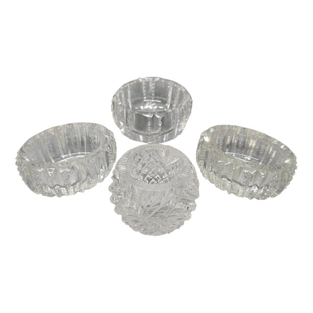 Vintage Glass Salt Cellars For Sale