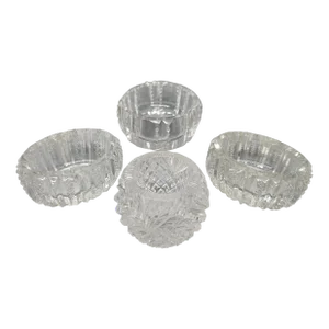 Vintage Glass Salt Cellars