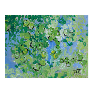 Apple Tree Landscape Ode to Spring Original Painting