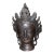 Early 20th Century Tibetan/Nepalese Bronze Bodhisattva Head – Hollow Cast For Sale
