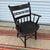 Antique Federal Windsor Splat-Back Armchair Vermont or New York, 1820's For Sale - Image 6 of 16