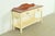 Ethan Allen Ethan Allen American Colonial Cream Lacquered Maple Sideboard Buffet Server or Console Table For Sale - Image 4 of 15