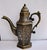 Figurative Antique Silver Inlaid Coffee Tea Pot Mosul Ayyubid For Sale - Image 3 of 11