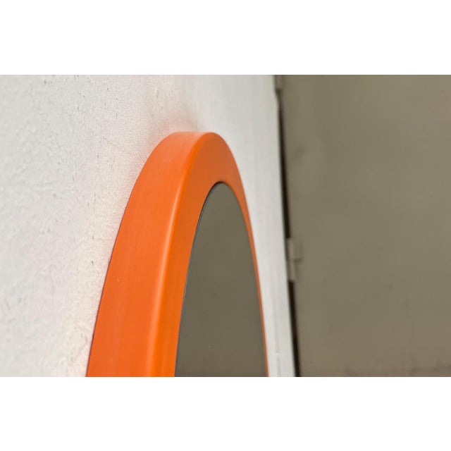 Mid-Century Round Space Age Mirror, 1960s For Sale - Image 17 of 18