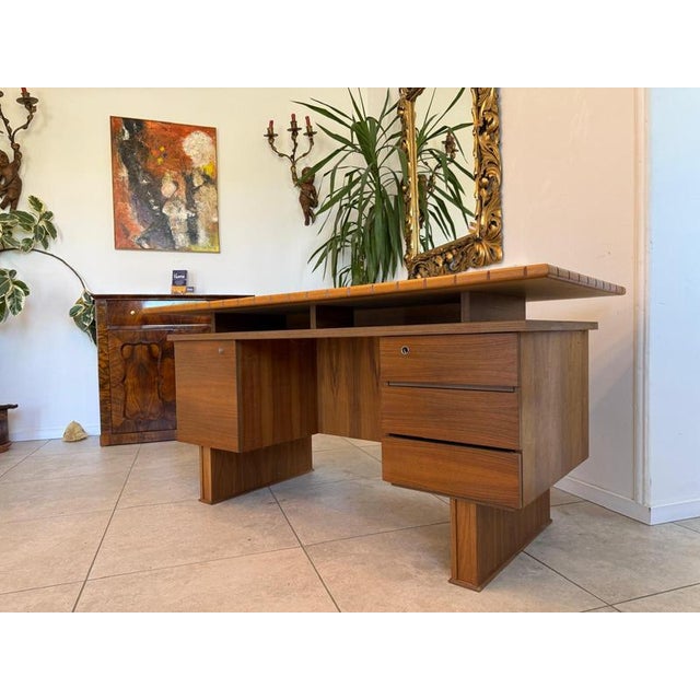 Historicist Style Desk, 1960s For Sale - Image 3 of 15