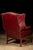 1980s Vintage Tufted Leather Chesterfield Armchair in Burgundy by Hancock & Moore For Sale - Image 5 of 9