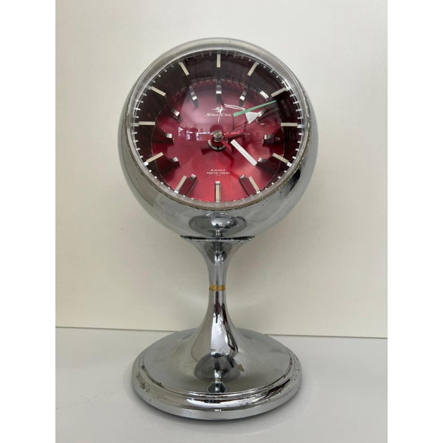 Space Age Silicon Clock from Tokyo Tokei, 1960s For Sale - Image 9 of 11