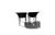 Philippe Starck Dr. Yes Chairs in Black by Philippe Starck for Kartell, Set of 4 For Sale - Image 4 of 7