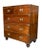 Campaign Victorian Mahogany Campaign Chest For Sale - Image 3 of 12