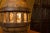 Antique Wooden Pendulum Wheel Lamp For Sale - Image 4 of 9