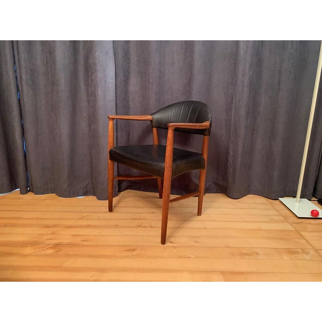 Model 223 Armchair by Kurt Olsen for Slagelse Mobelvaerk, 1950s For Sale - Image 4 of 15