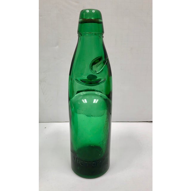 Vintage Codd Neck Soda Bottles With Marble Stoppers Set of 3 Chairish