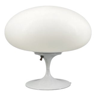 Mushroom Glass Table Lamp by Bill Curry for Laurel Lamp Co., 1960s For Sale