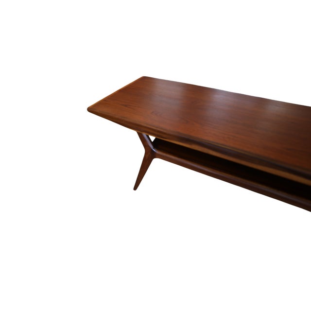 Coffee Table in Teak and Walnut from Vamdrup Stolefabrik, 1960s For Sale - Image 6 of 12
