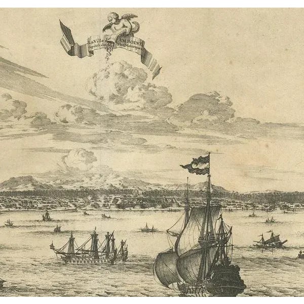 Van der Aa, Amboina, 1725, Paper For Sale - Image 4 of 5