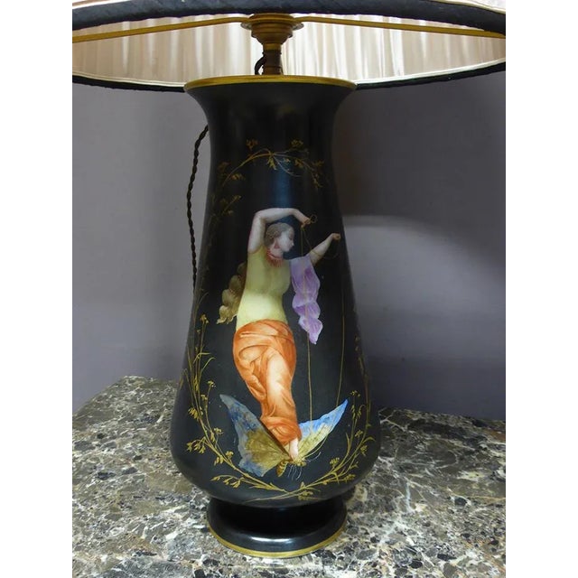 French Porcelain Table Lamps, Set of 2 For Sale - Image 11 of 13
