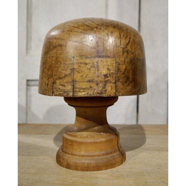 Hat Block on Stand by Riva Marchesi for Paris Milliners, 1900s For Sale - Image 10 of 10