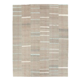 Mid-20th Century Turkish Flatweave Kilim Room Size Carpet For Sale