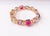Bochic “Capri” Vintage Ruby, Amethyst & Sapphire Bangle - 18K Gold & silver For Sale - Image 12 of 18