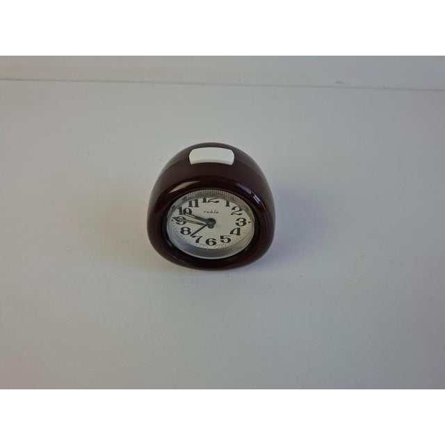Space Age Ruhla Mechanical Alarm Clock, GDR, 1970s For Sale - Image 3 of 18