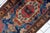 1950s 1950s, Vintage German Tribal Style Wool Rug, Geometric Medallion, 3 X 5 For Sale - Image 5 of 10