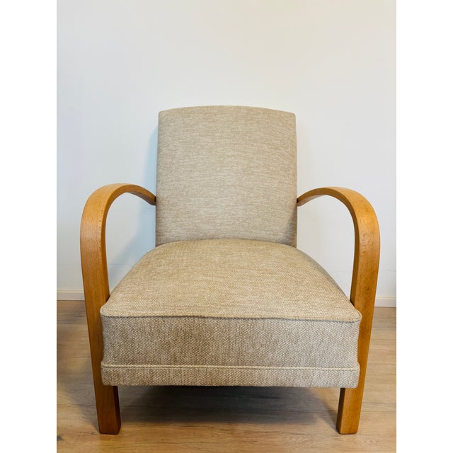 Original technology upholstery with metal springs and African grass. I have official proof of authenticity such as vintage...