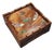 Vintage Huangyang Wood Tea Table Box With Mother of Pearl Inlay For Sale