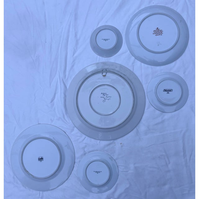 19th-Century Japanese Imari Inspired Decorative Plate Curation- 6 Plates For Sale In Palm Springs - Image 6 of 12