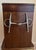 This mid century custom made equestrian waste bin integrates a genuine full cheek French Link Snaffle Bit directly onto a...