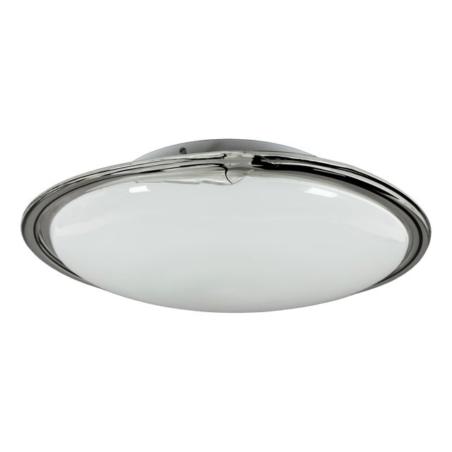 Space Age Murano Glass Ceiling Lamp from Simon & Schelle, 1970s For Sale