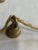 Mid-Century Modern Vintage Handcrafted Brass Bell Garland on Rope For Sale - Image 3 of 6
