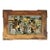 Large 19th-Century Persian Qajar Dynasty Reverse Glass Painting – Battle Encampment Scene For Sale