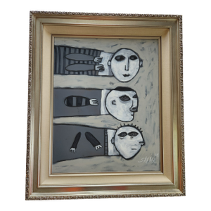 3 Gray People by Shawn Savage