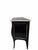 Mid 20th Century Vintage Louis XV Style Black Lacquer Bombe Commodes by Bodart - Pair For Sale - Image 5 of 12